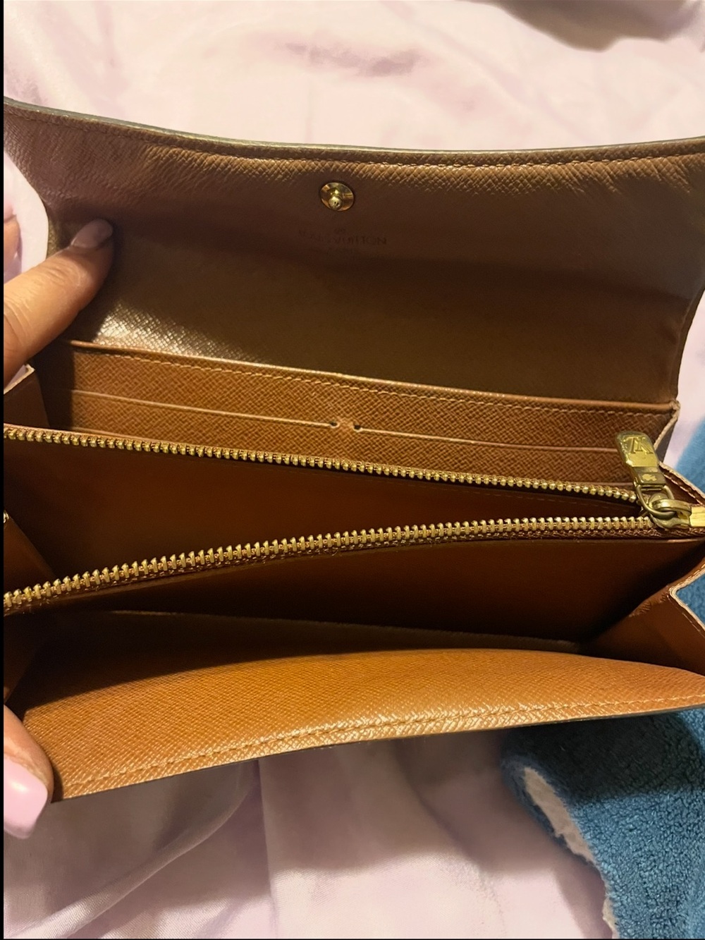 Louis Vuitton Brown Monogram Snap Continental Wallet - Picture 3 of 10